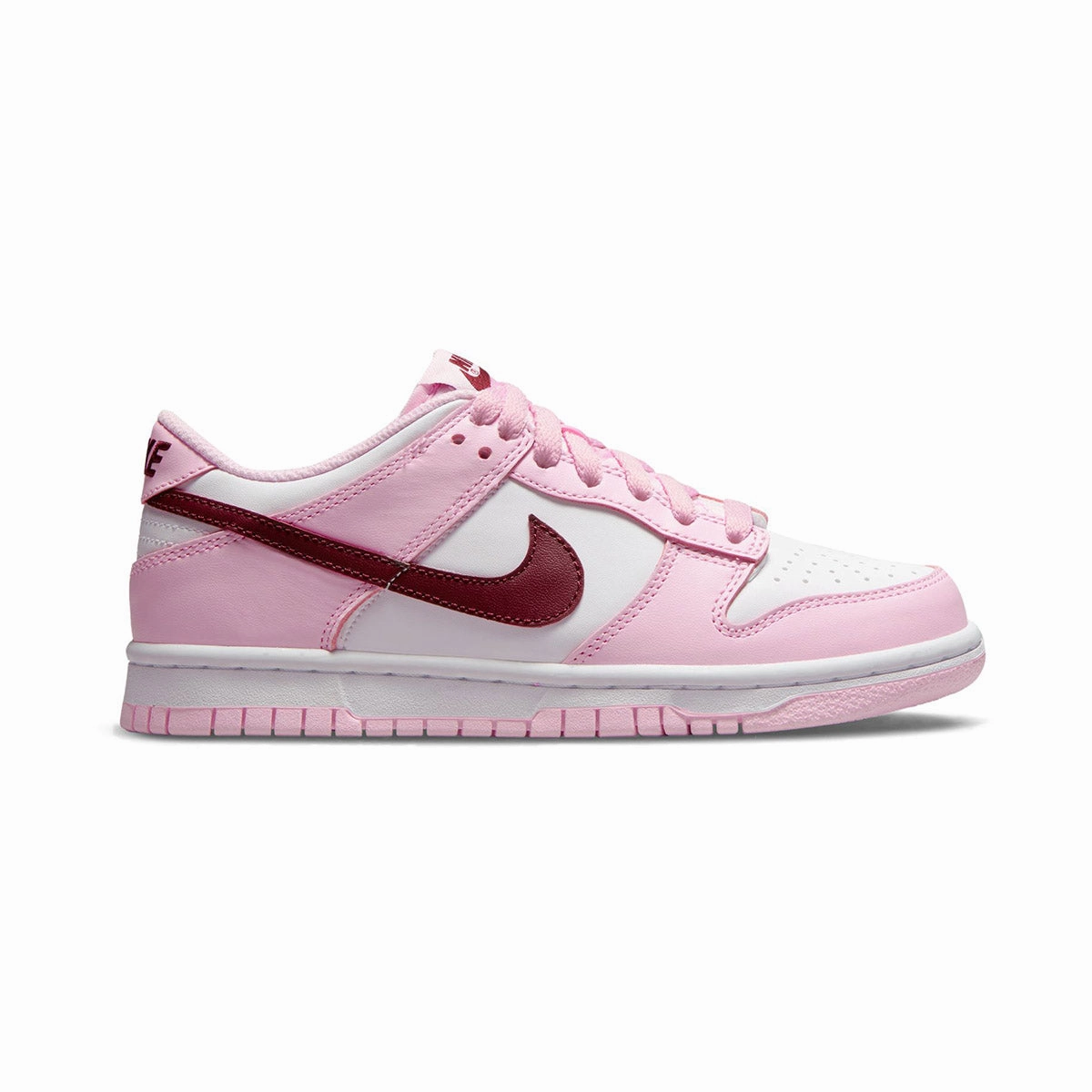 Nike Dunk Low 'Pink Foam Red White' Big Kids' Shoes Asics Gel Rocket Volleyball Shoe