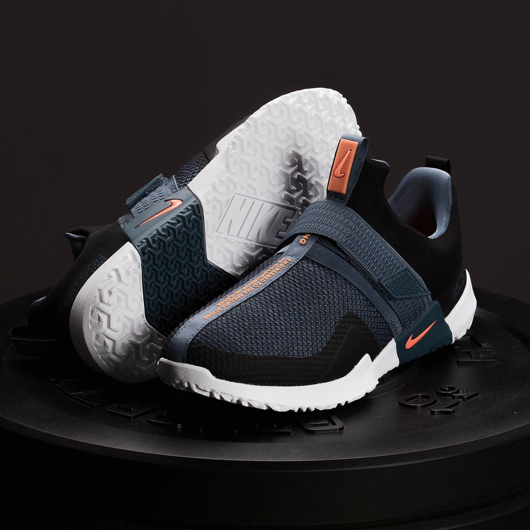 Nike - Metcon Sport Men's Training Shoe - BLACK/TOTAL ORANGE-THUNDERSTORM-WHITE Best Asics Shoe For Hyrox