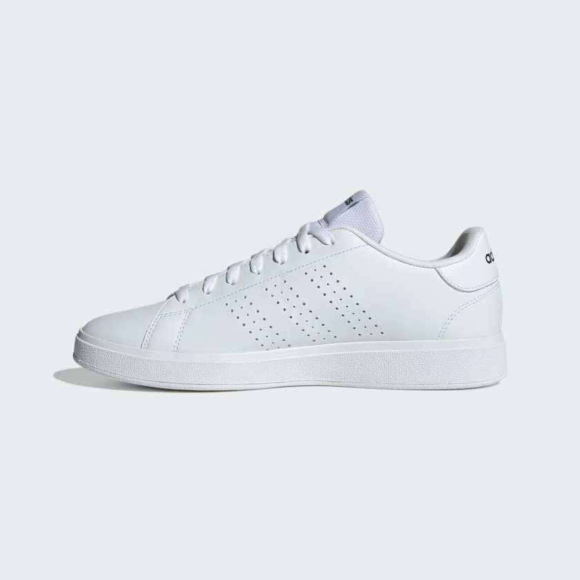 Adidas Shoes For Pronation Adidas Men's Advantage 2.0 Triple White Sneaker Shoes