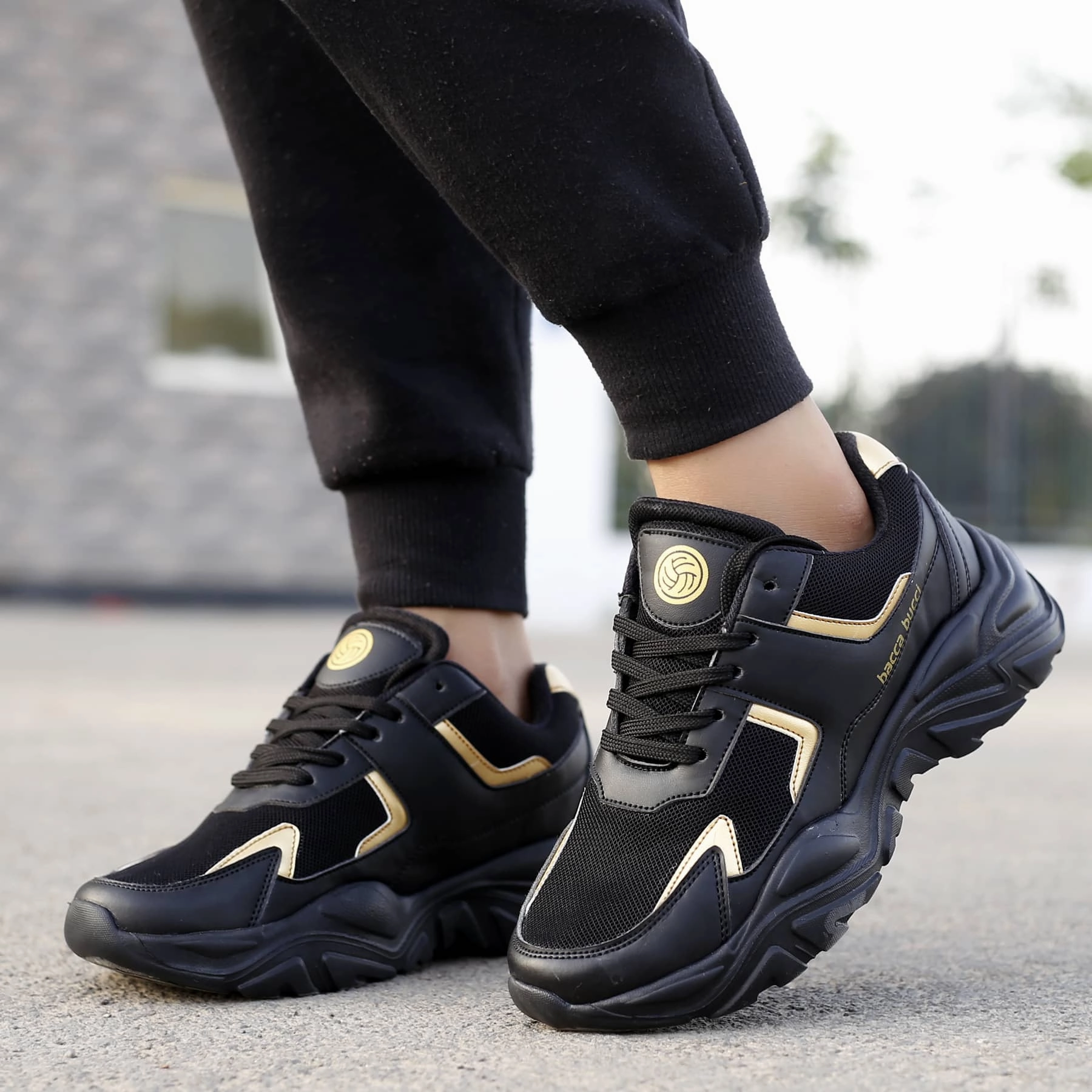 Bacca Bucci BUTTERCUP Women Chunky Platform Sneakers White Sneakers With Suit