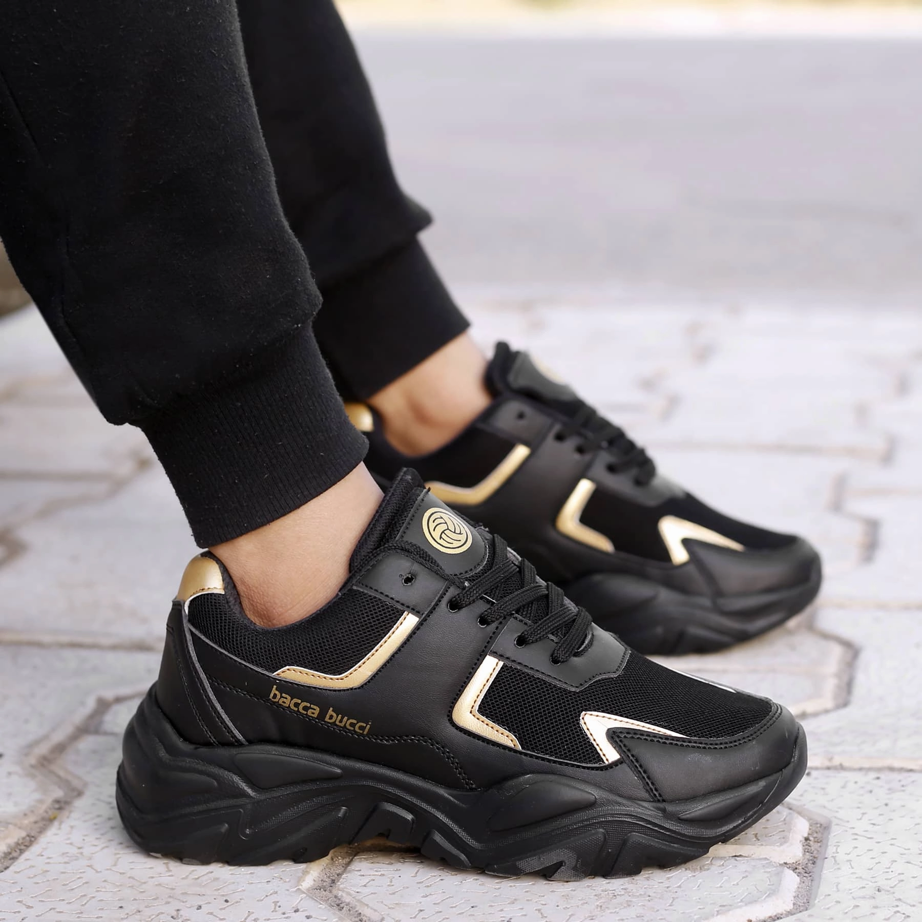 Bacca Bucci BUTTERCUP Women Chunky Platform Sneakers Mary Janes Sneakers