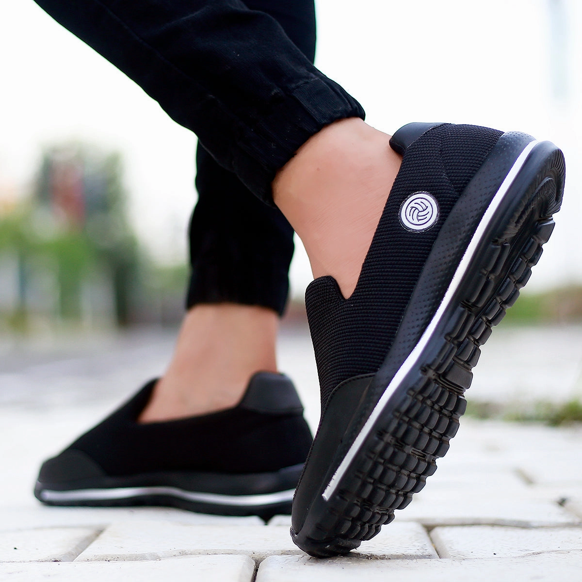 Bacca Bucci Men's Comfortable Lightweight Walking Shoes Loafers Zebra Print