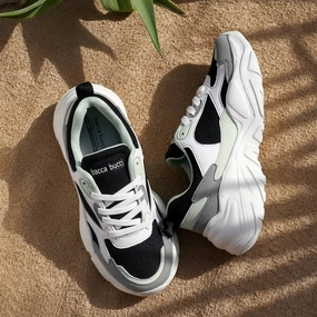 Gel-kayano 14 Sneakers Bacca Bucci SPARK Low-top Platform ColorBlock Fashion Sneakers For Women | StreetWear Chunky Sneakers