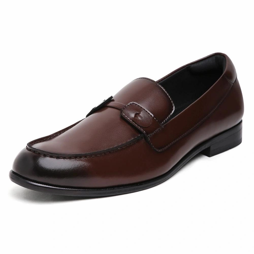 Baldwin - Dark Tan Slip On With Loafers