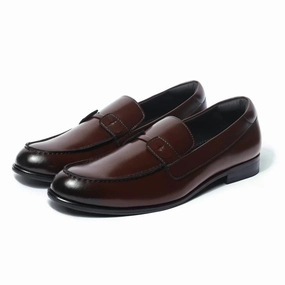 Playform Loafers Baldwin - Dark Tan Slip On