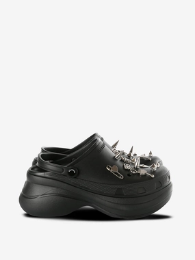 Earth Spirit Penny Loafers BALENCIAGA - Men Strap Jibbitz Punk Crocs Mule