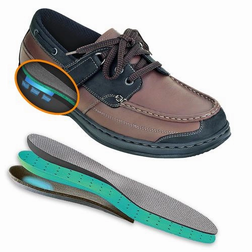 Baton Rouge 422 - Brown Tie-Less Lace Casual Tennis Shoes For Work