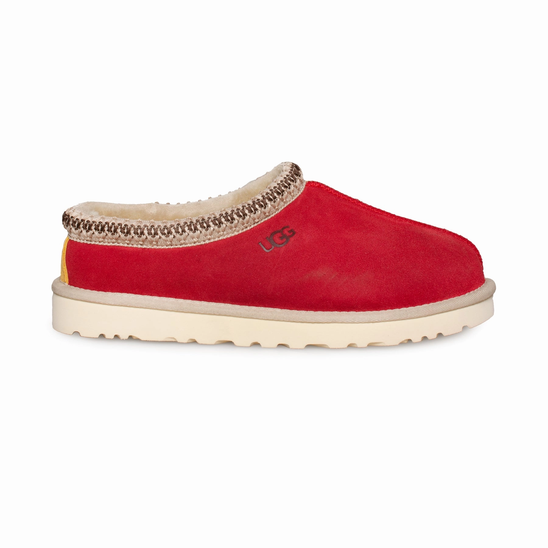 UGG Tasman Mashup Samba Red / Chestnut Slippers - Men's Slippers Indoor