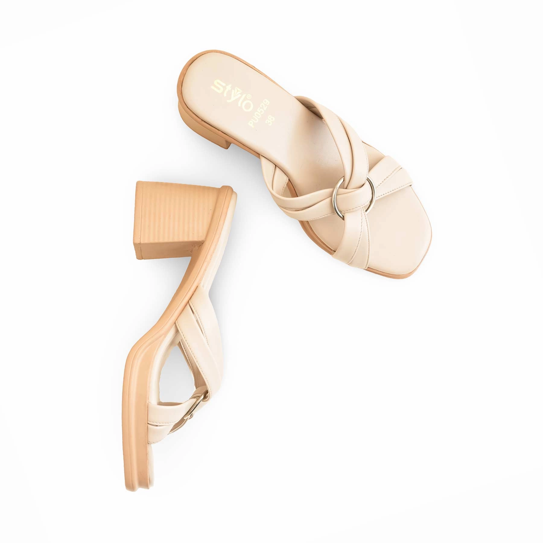 Ugg Slides Beige Formal Slipper PU0529