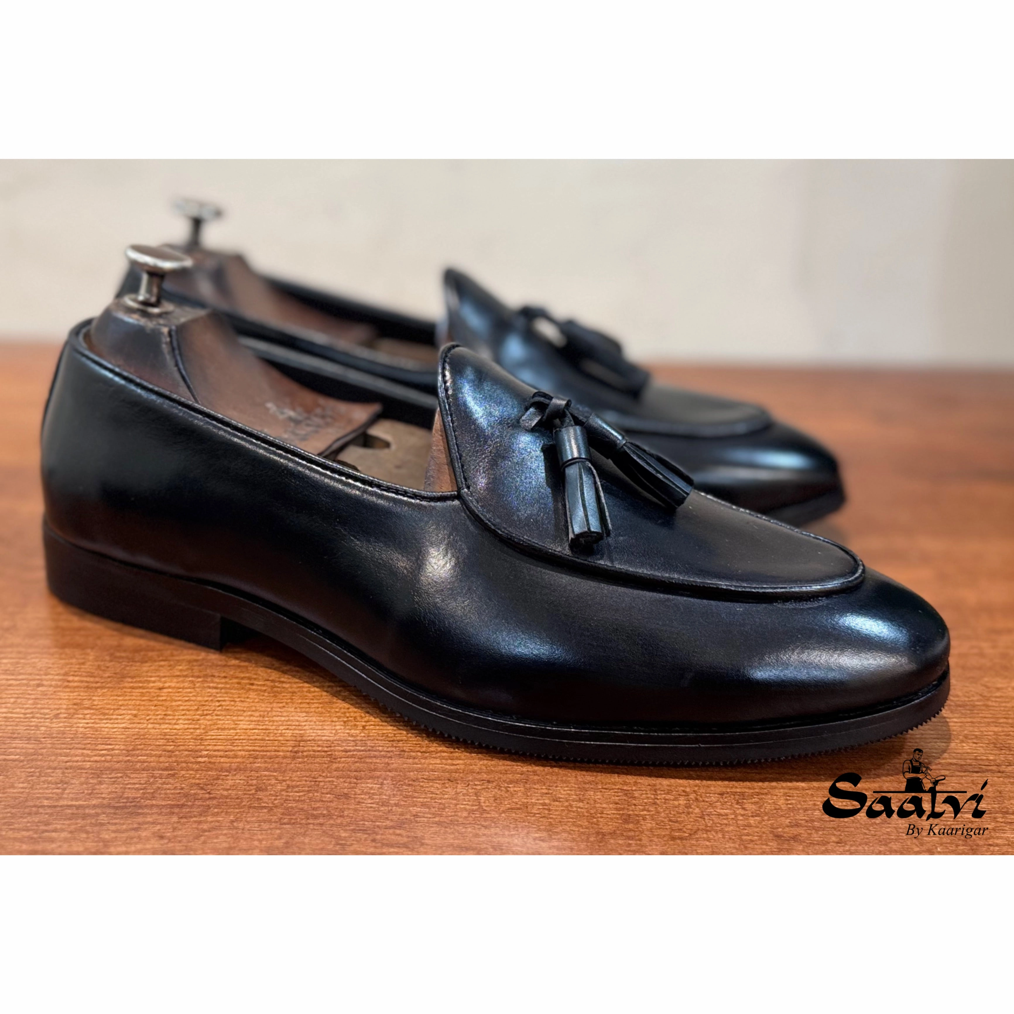 Belgian Loafers With Tassels Alligator Loafers