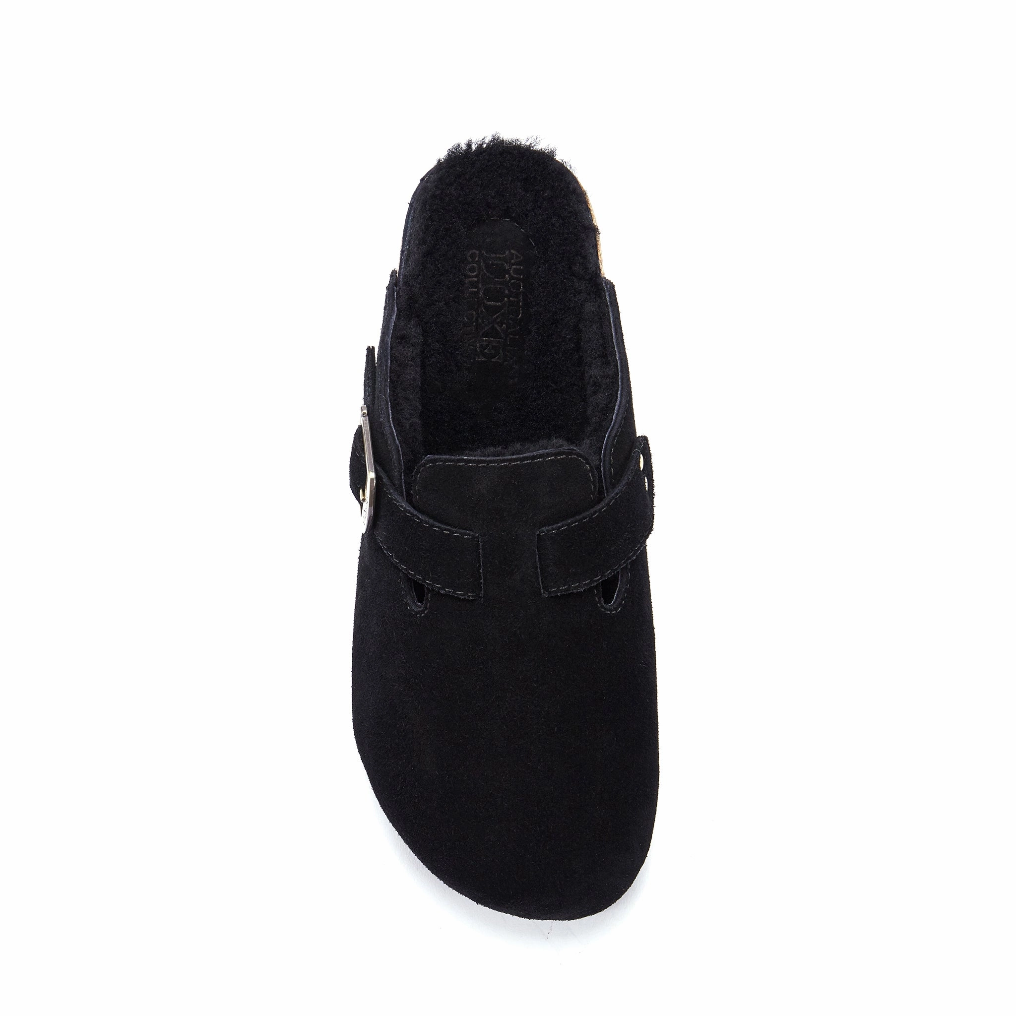 Slippers With Fur Lining BERLIN BLACK