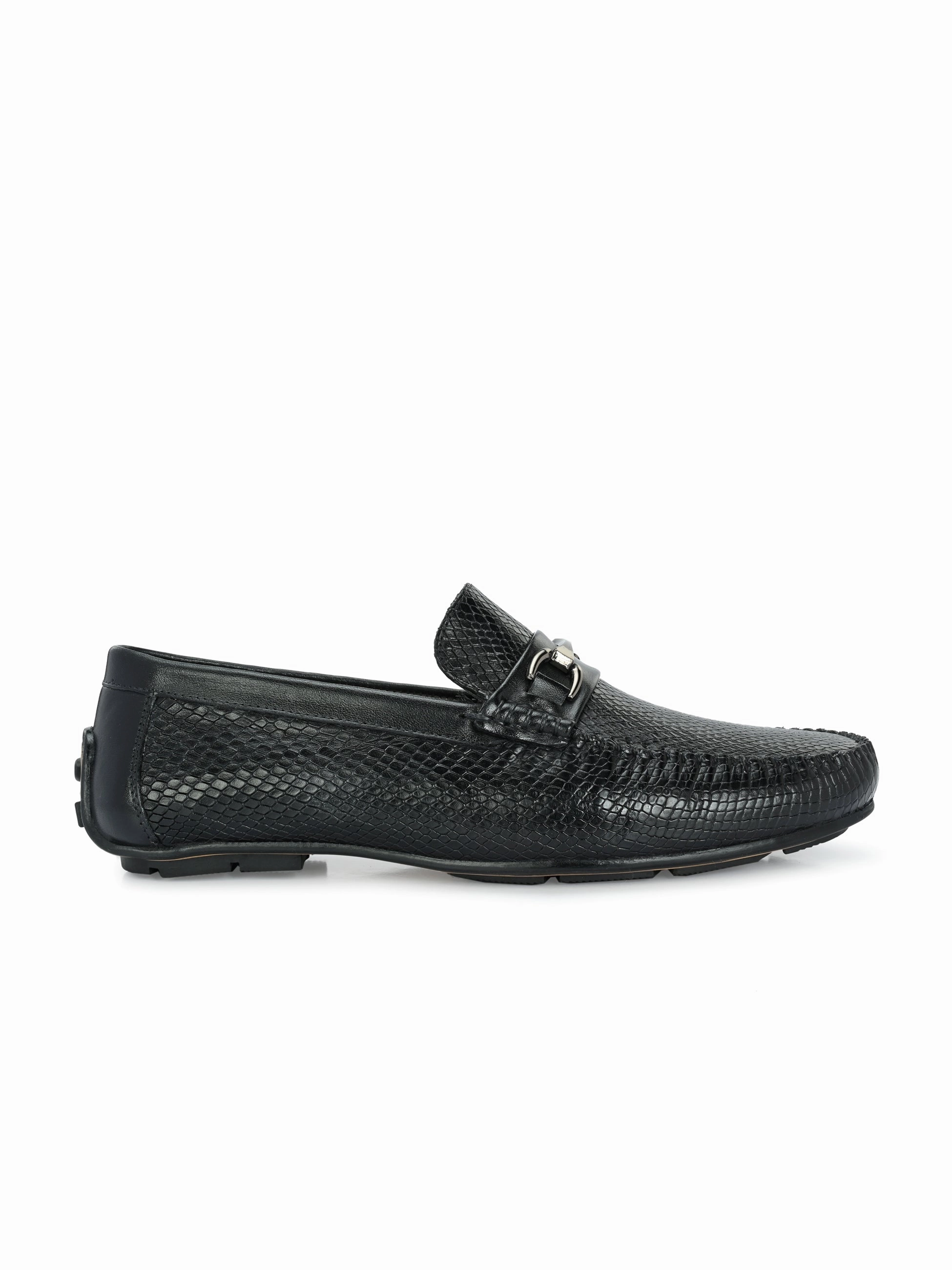 Berman Black Driving Loafers Tan Loafers