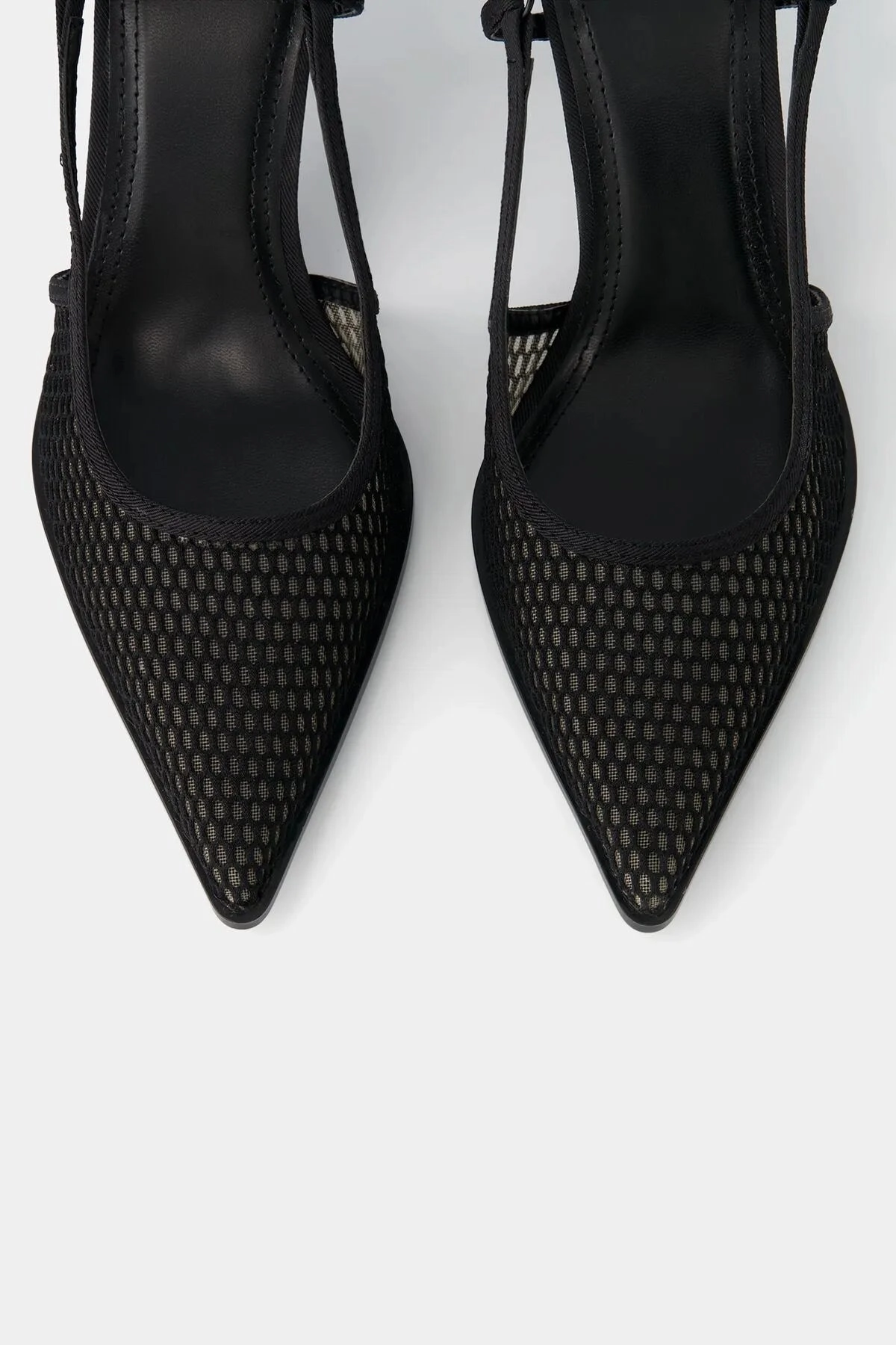 Exp X14 Se Jdi Casual Shoes Bershka Women's Mesh Open-Back Shoes With Short Pointed Heels