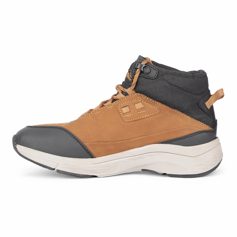 Healers Casual Camel Lacing Shoes For Men A576-01 By Liberty Casual Style