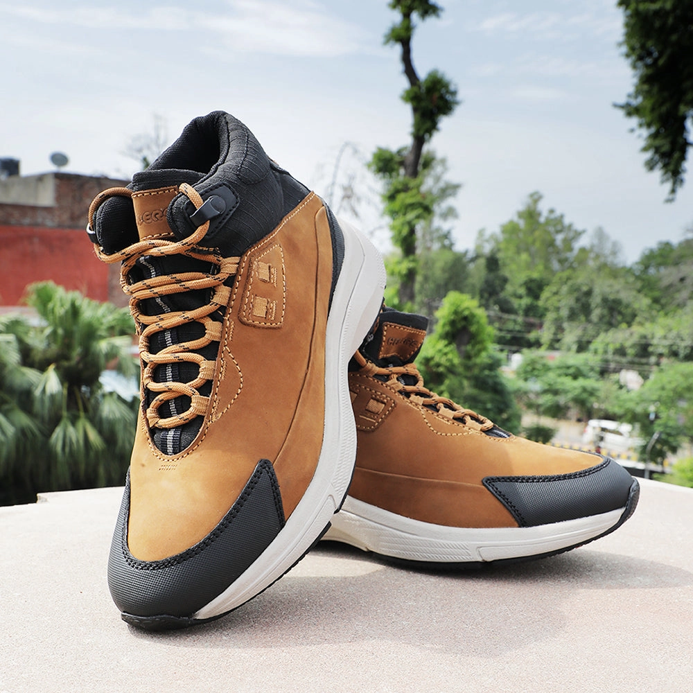 Louis Philippe Casual Shoes Healers Casual Camel Lacing Shoes For Men A576-01 By Liberty