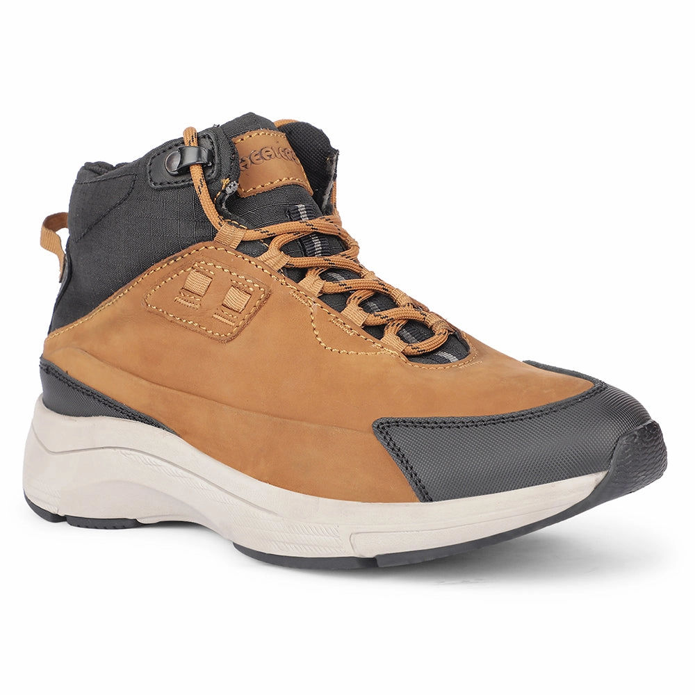 Healers Casual Camel Lacing Shoes For Men A576-01 By Liberty Best Breathable Casual Shoes