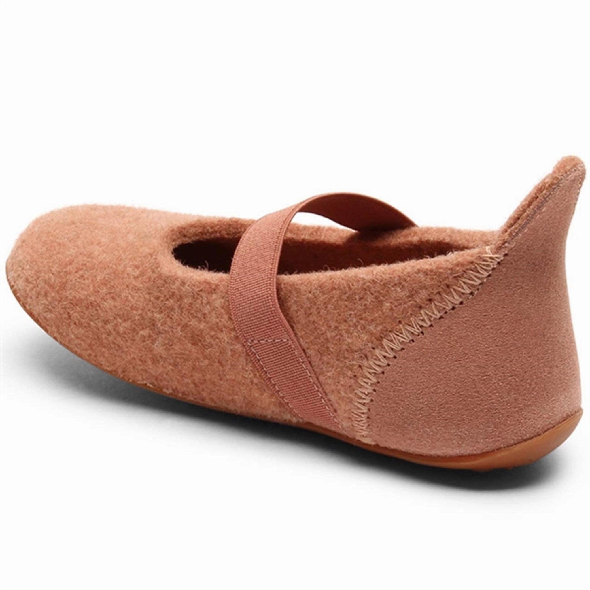 Bisgaard Indoor Shoes Wool Velcro Rose O Dem Golden Slippers