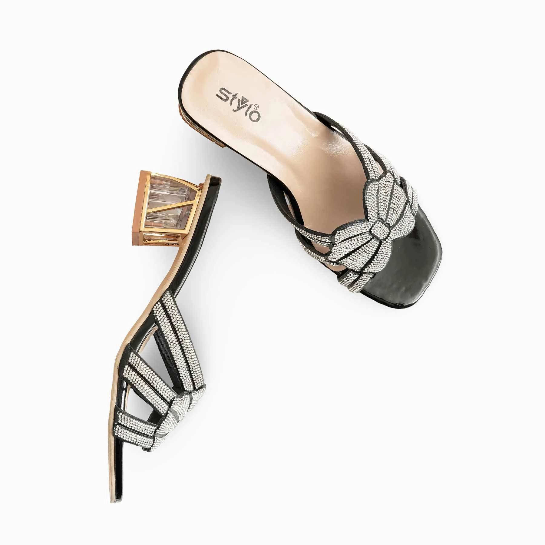 Black Fancy Slipper FN7951 Bathing Ape Slippers