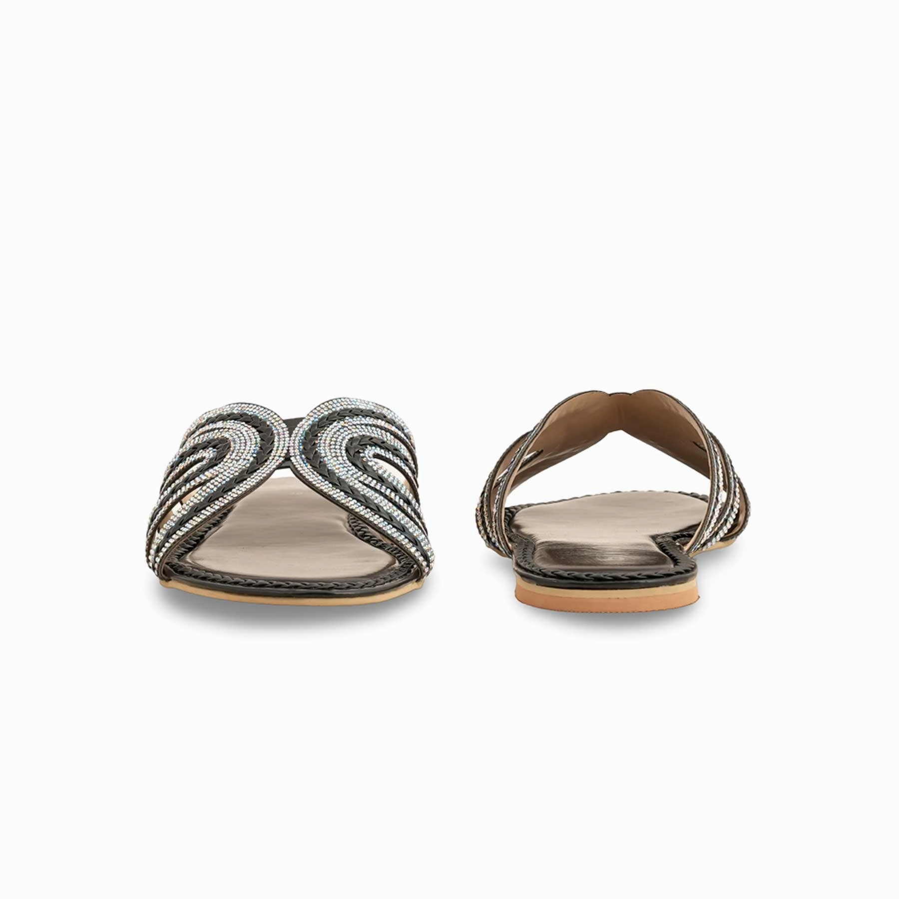 Ballet Slippers Capezio Black Fancy Slipper For Ladies FN7937