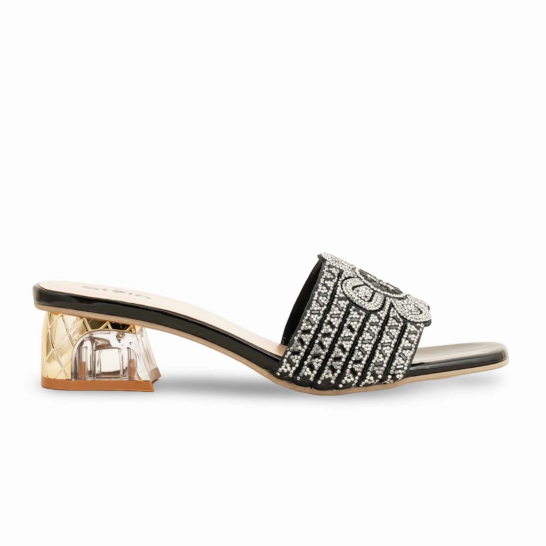 Ballerina Slippers Clipart Black Fancy Slipper For Women FN7949