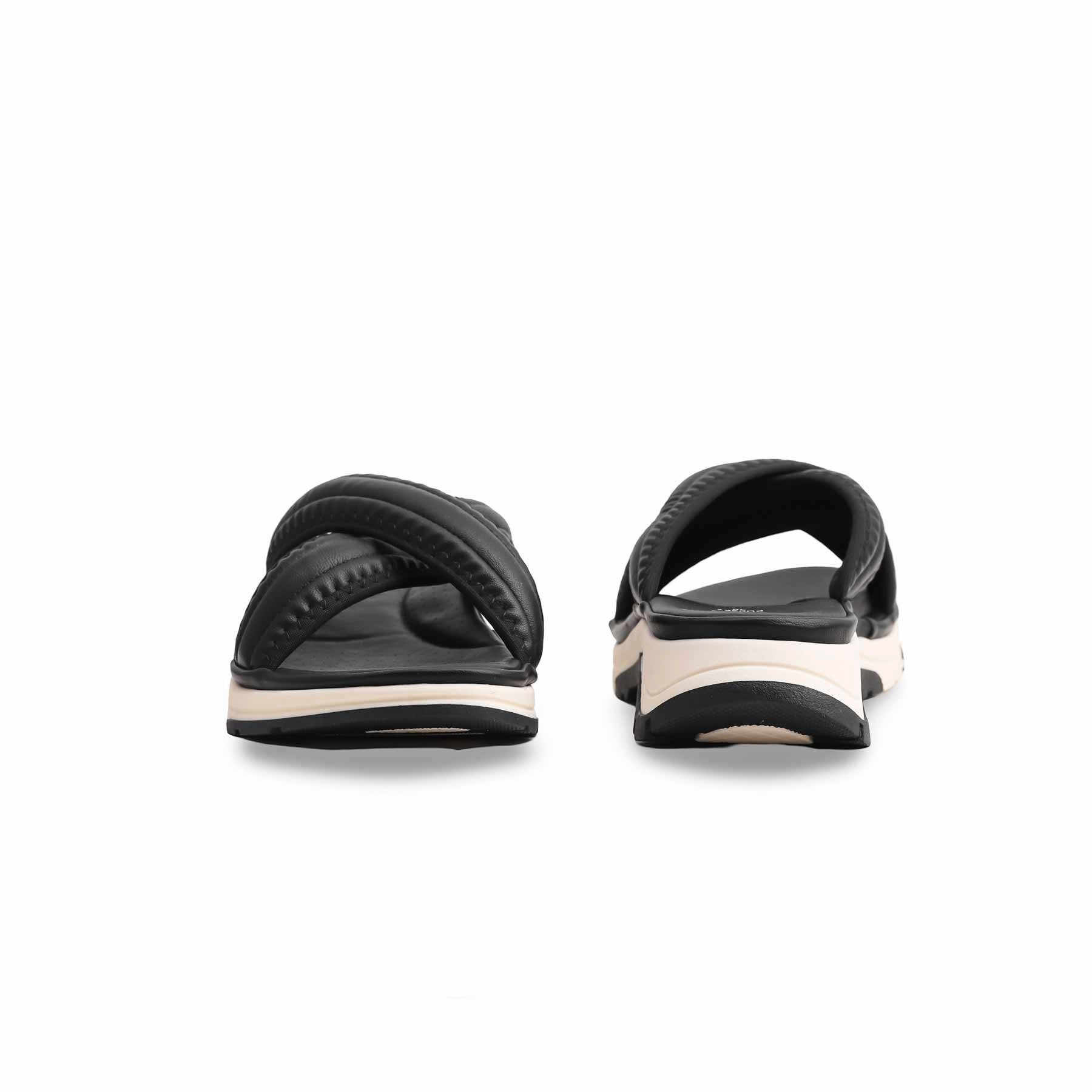 Black Formal Slipper PU0363 Italian Slides