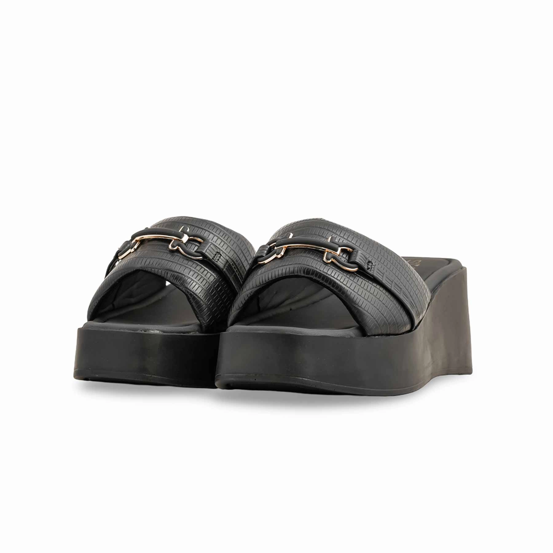 Halloween Cookie Slippers Black Formal Slipper PU0557