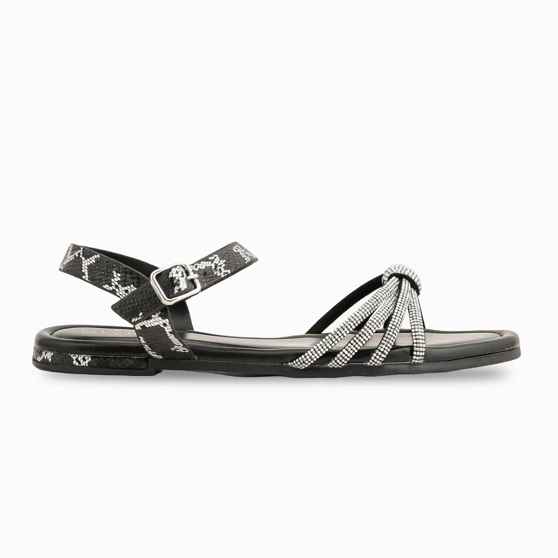 Black Formal Women Sandal FR5393 Chypre Sandals