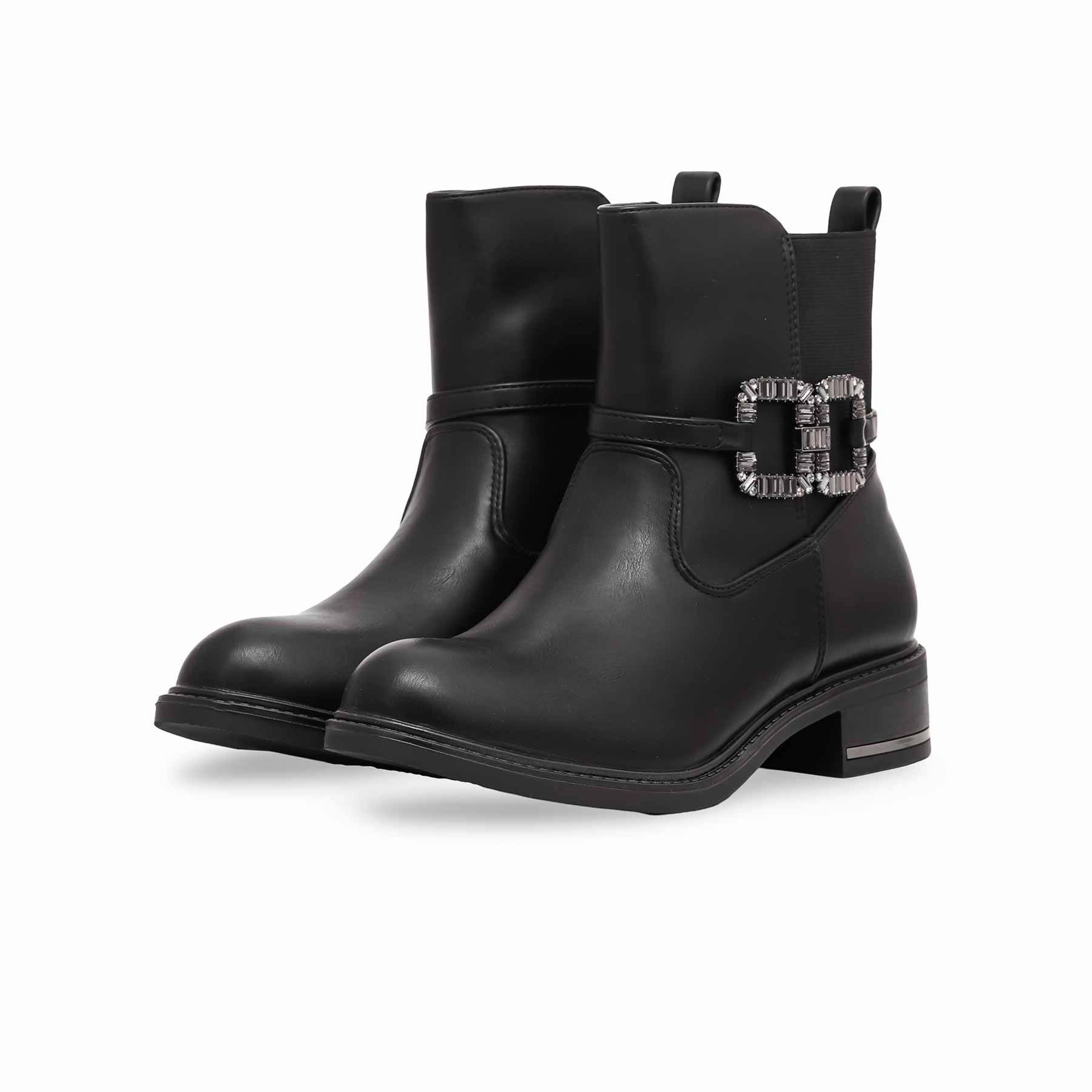 Black Women Long Shoes WN9016 Running Shoes For Anatomically Flat Feet