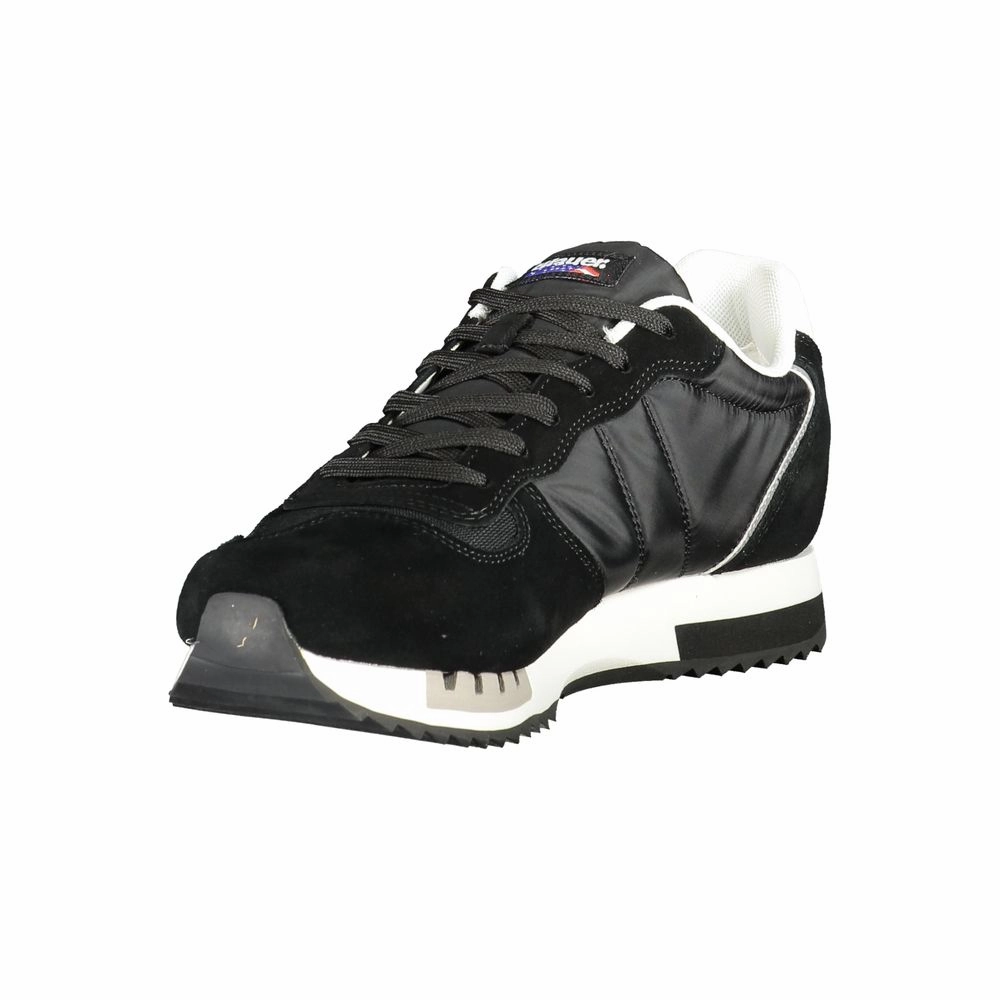 Blauer Black Polyester Men Sneaker Chloe Sneakers
