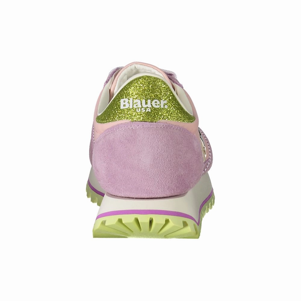 Blauer Pink Polyester Sneaker Sneakers Nearby