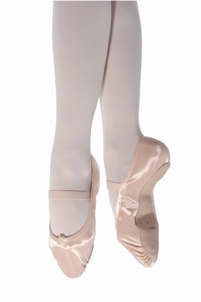 Slippers For Heel Spur Bloch Stretch Satin Ballet Shoes