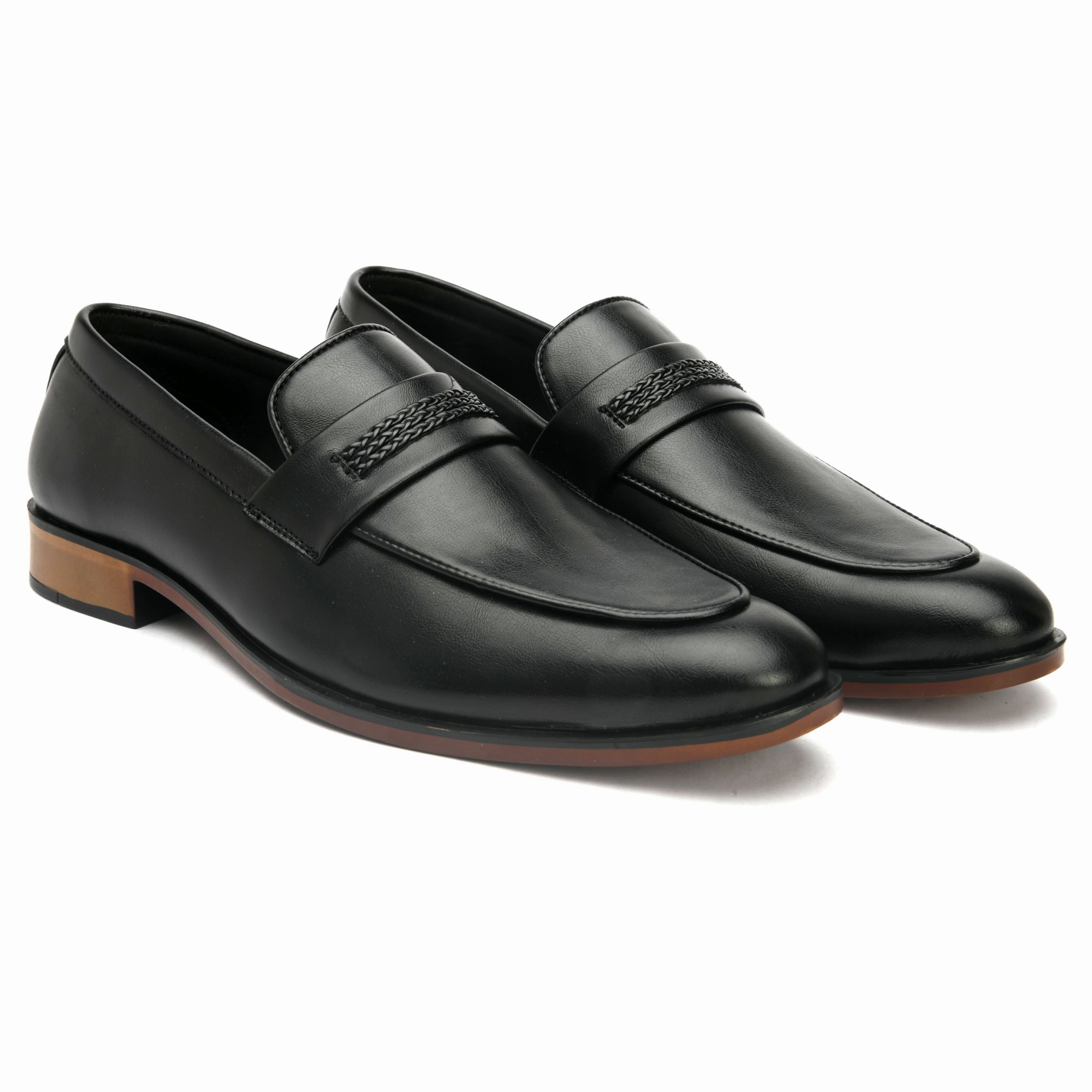Ssense Loafers Bond Black Saddle Loafers