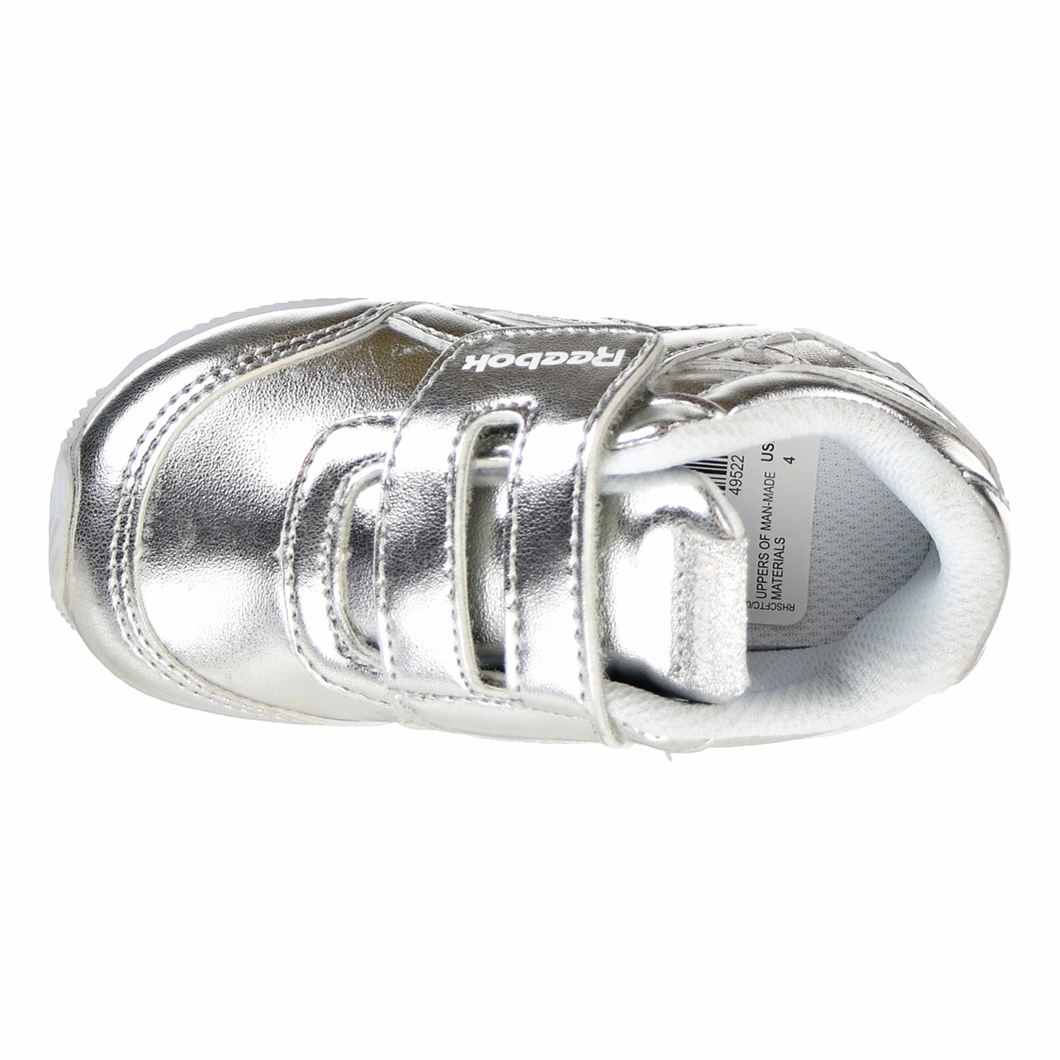 Reebok Royal Classic Toddler's Jogger 2.0 KC Shoes Silver Metallic/White Running Shoes San Antonio