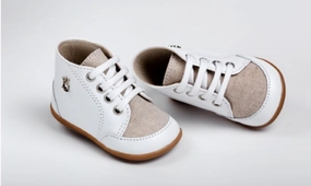 Cowhide Loafers Boys Leather Bootie