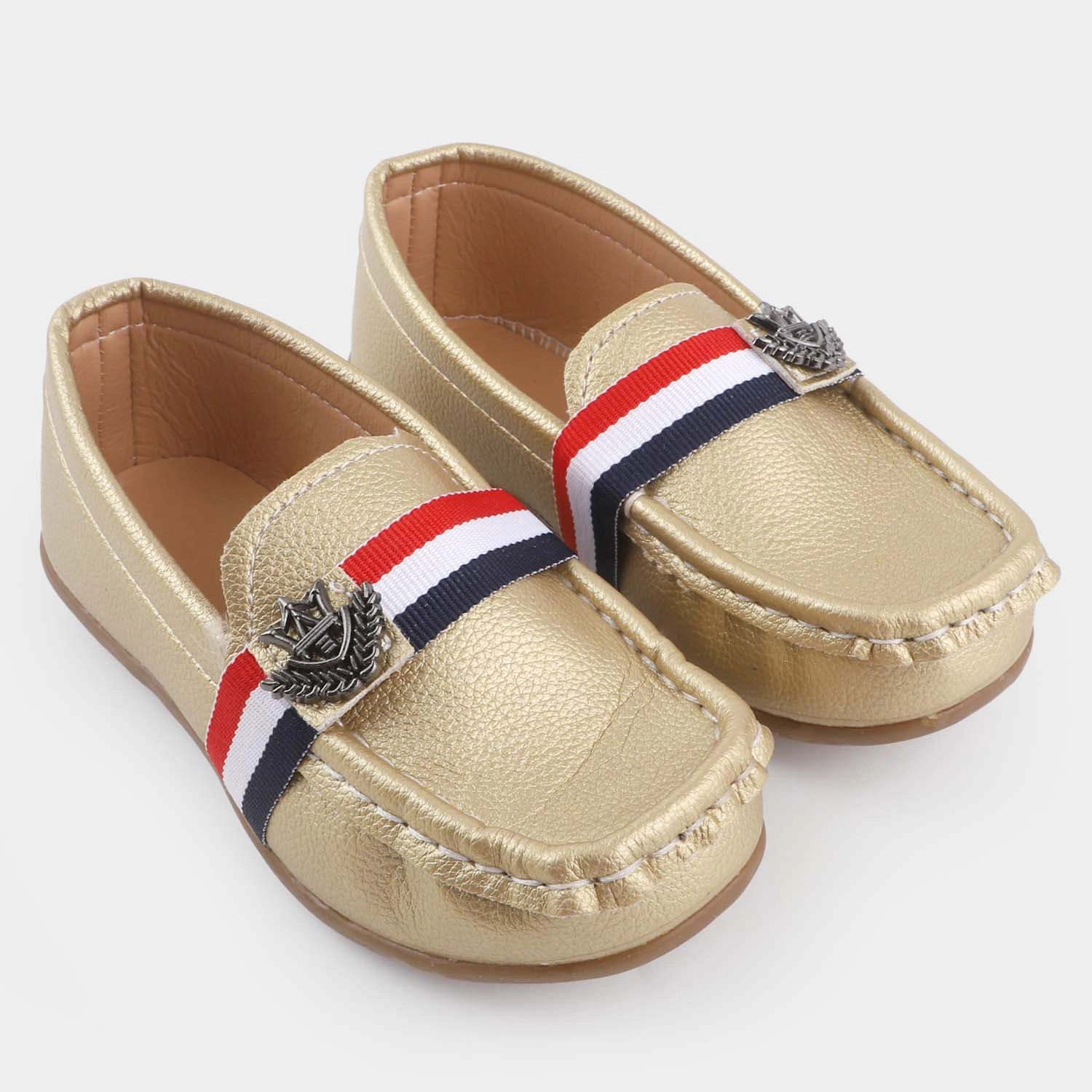 Boys Loafers R-209-BEIGE Washable Loafers