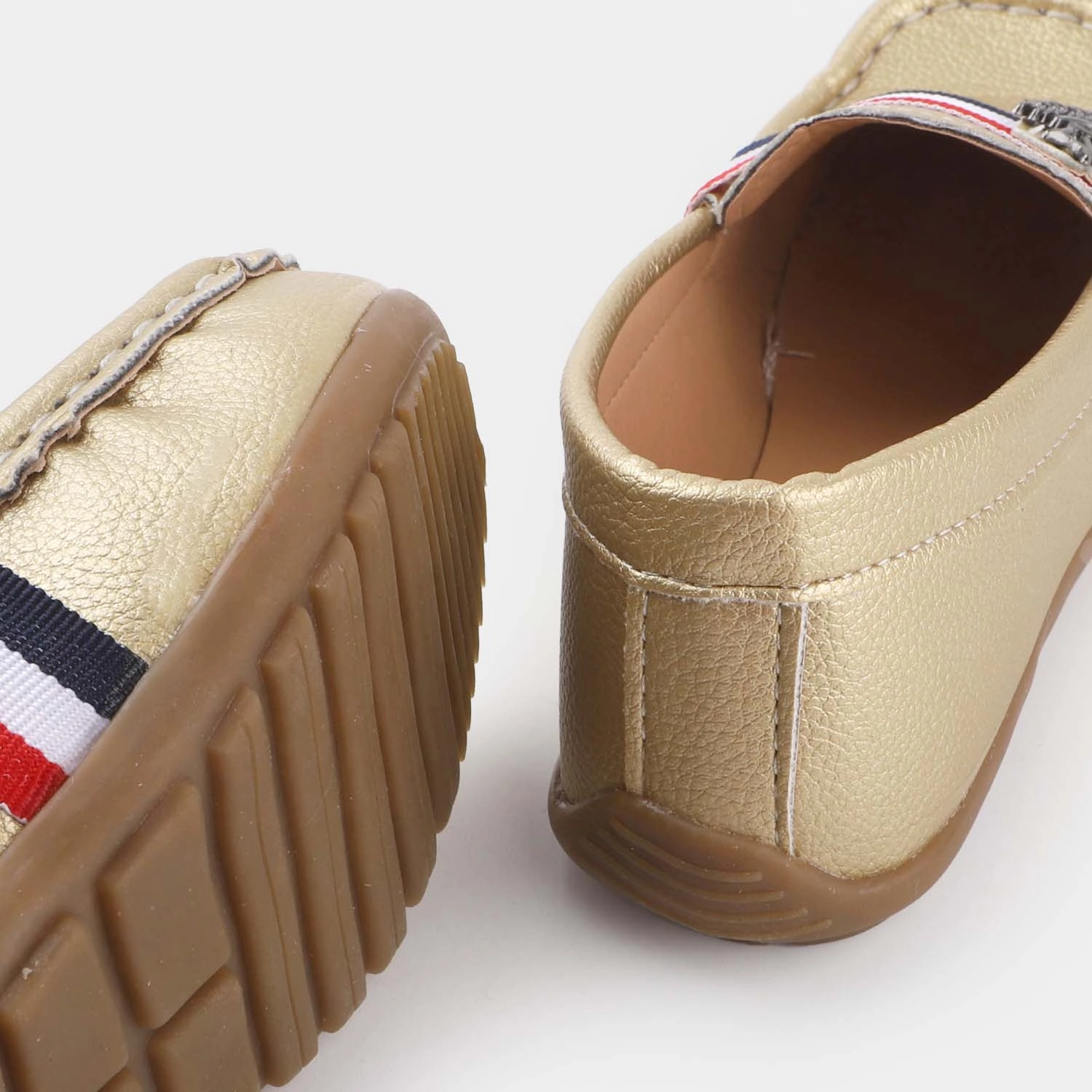 Boys Loafers R-209-BEIGE Best Chunky Loafers