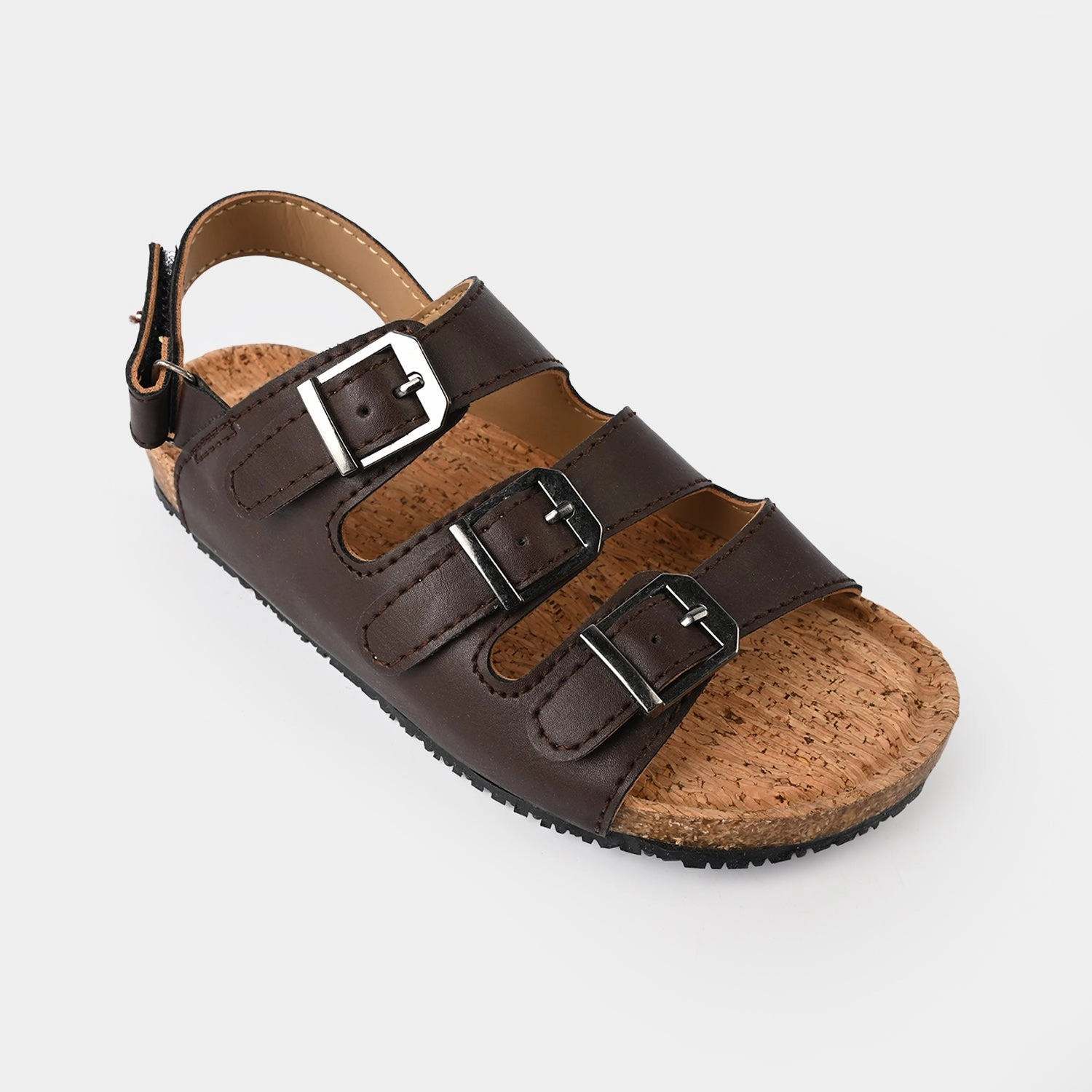 Boys Sandal PD-07-COFFEE Sandals Slip