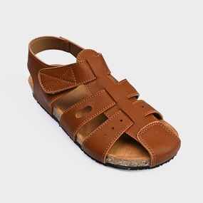 Sandals For Wide Feet Boys Sandal PD-14-CAMEL