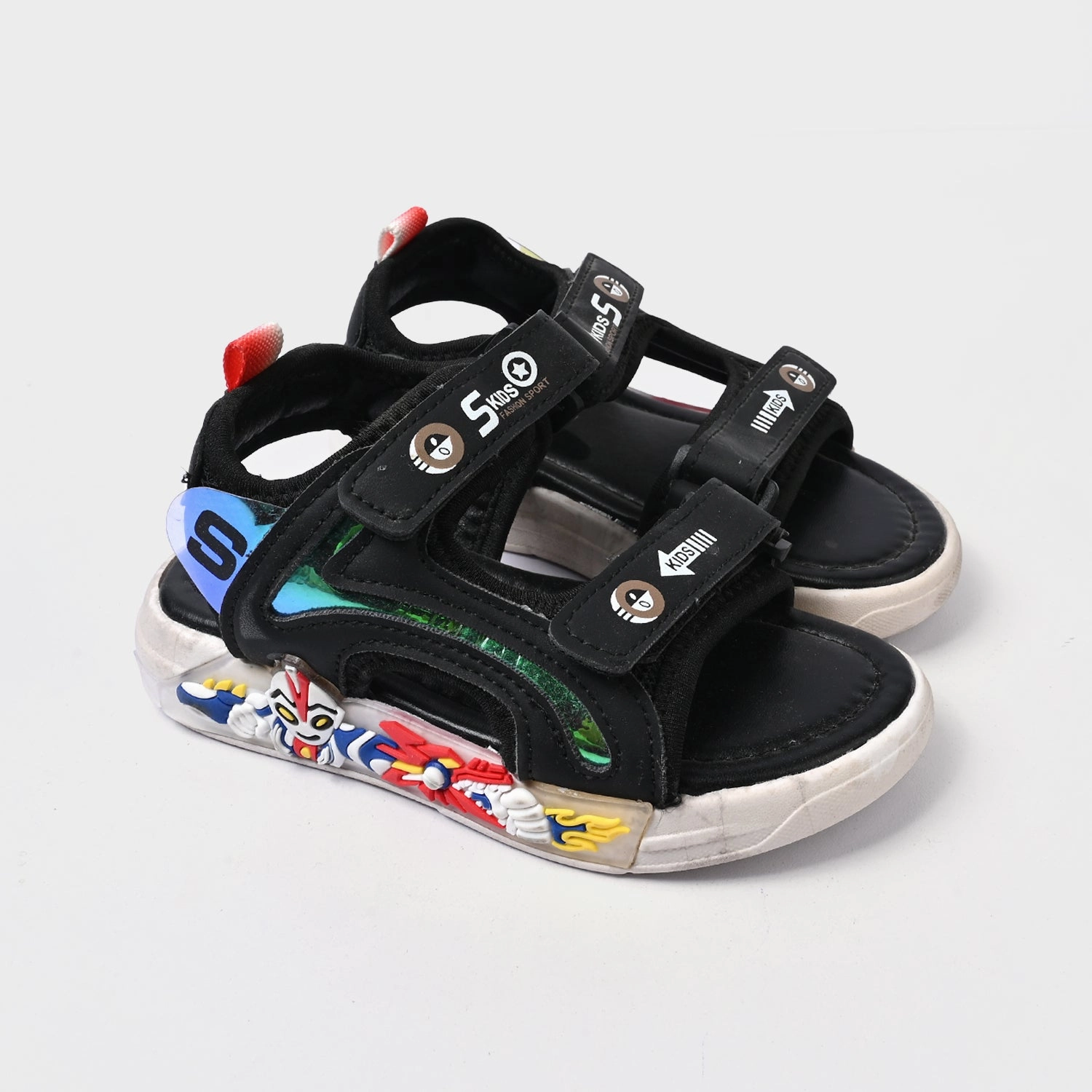 Bendables Sandals Boys Sandal R-14-BLACK