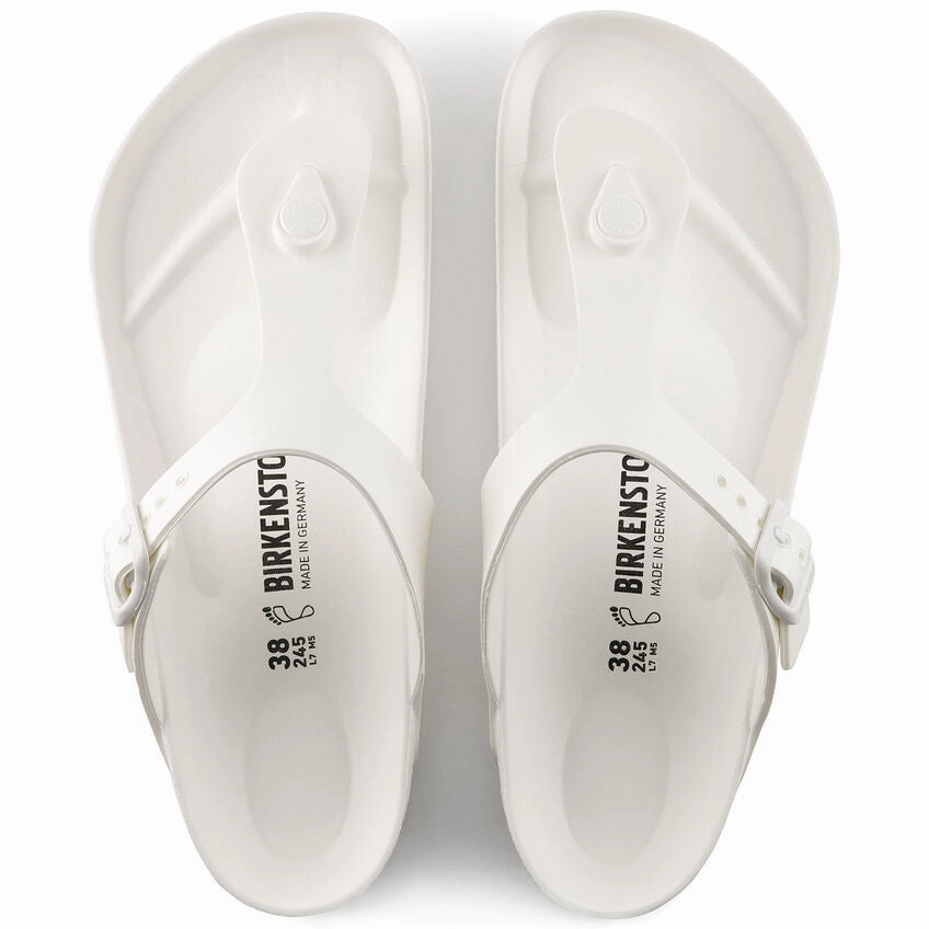 BIRKENSTOCK GIZEH EVA WHITE Justin Bieber Flip Flops