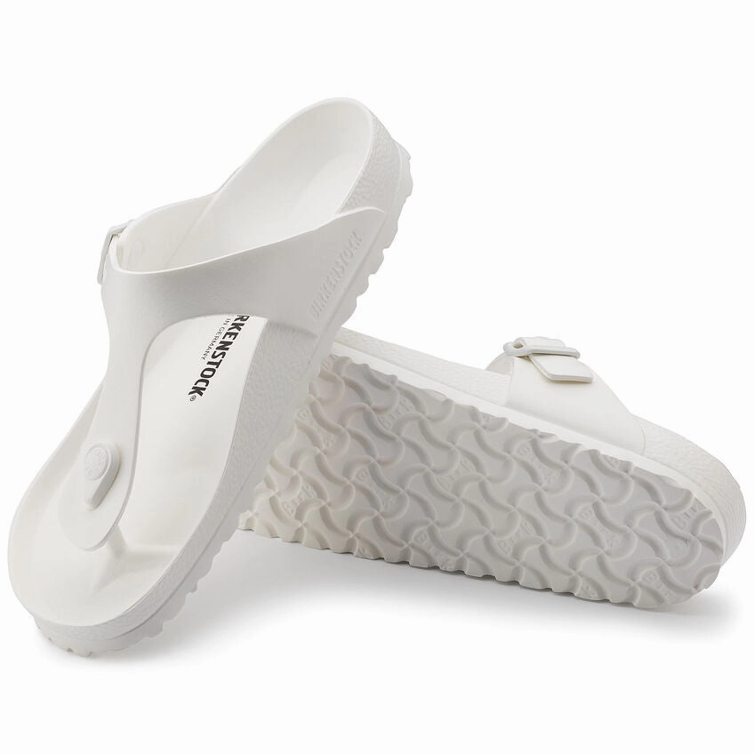 BIRKENSTOCK GIZEH EVA WHITE Pattern Flip Flops