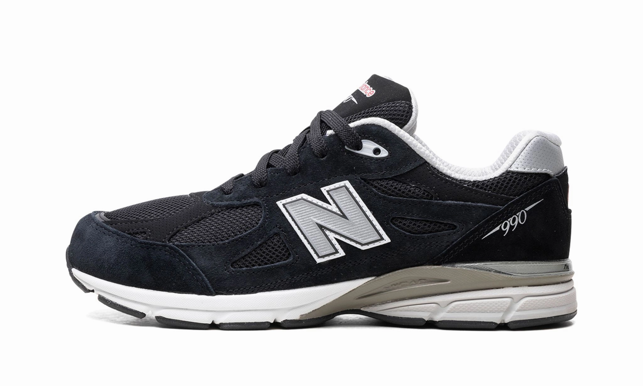 990v3 Big Kid 'Black Grey' Awesome Sneakers