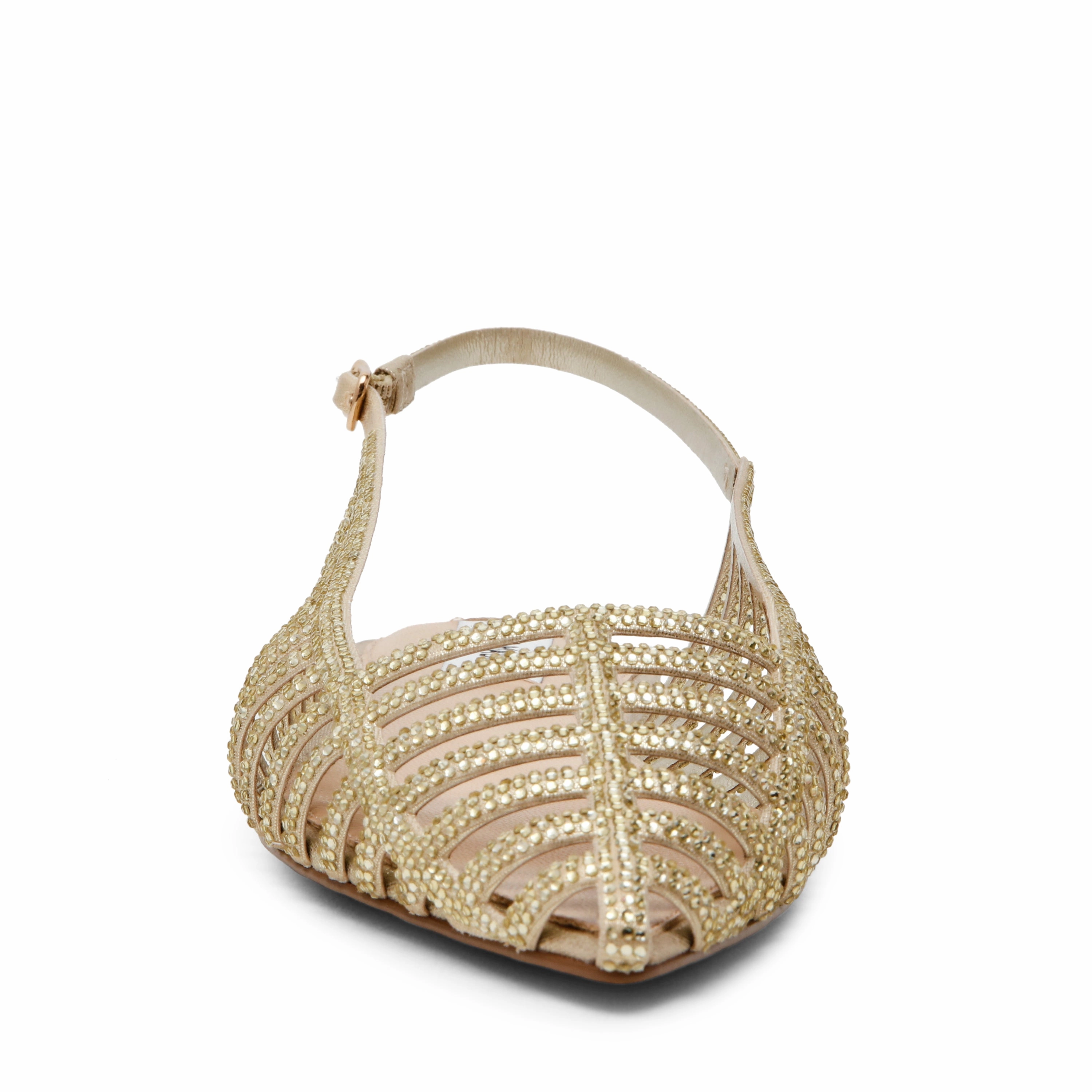 Lullaby Flat Shoe GOLD Best Outdoor Shoes For Flat Feet