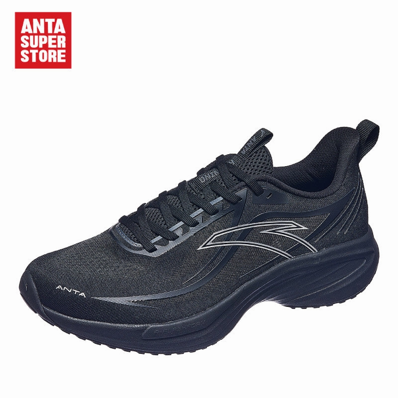 ANTA Men Running Shoes 112435526U-5 -Black (Kasut Larian/Kasut Joging Lelaki) Running Shoes Stores London