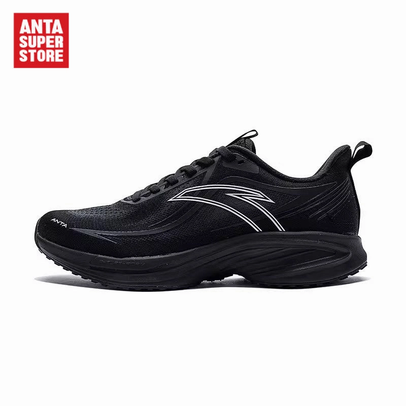 ANTA Men Running Shoes 112435526U-5 -Black (Kasut Larian/Kasut Joging Lelaki) Running Toe Shoes