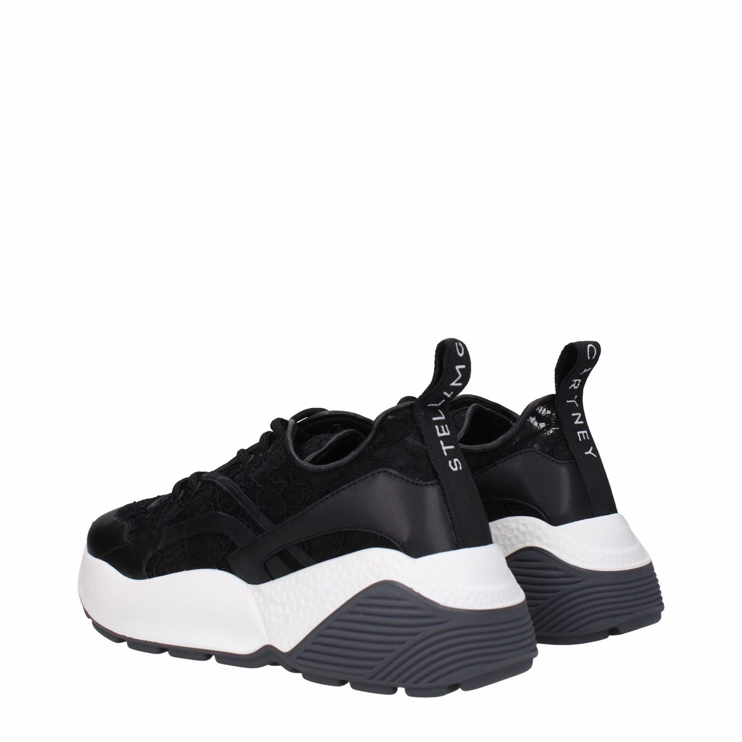 Mgk Sneakers Stella McCartney Black Fabric Chunky Sneakers