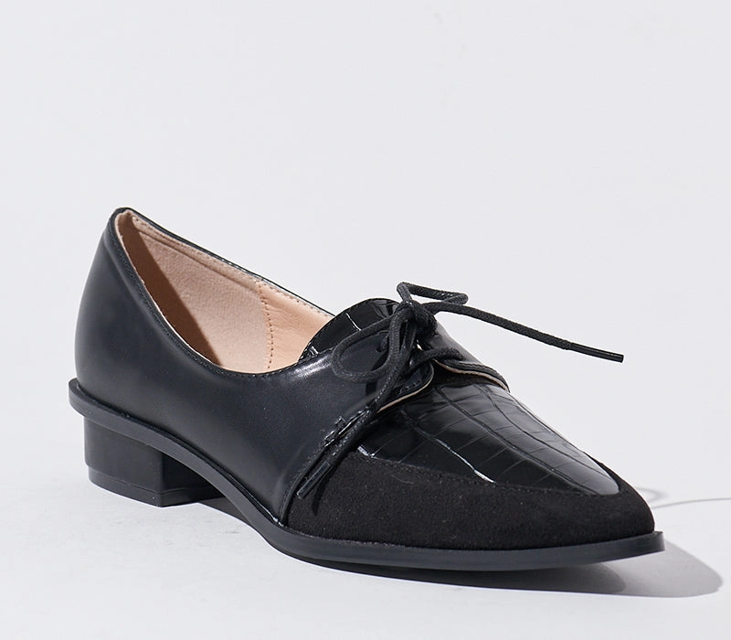 Handbag Flat Shoes Brogue