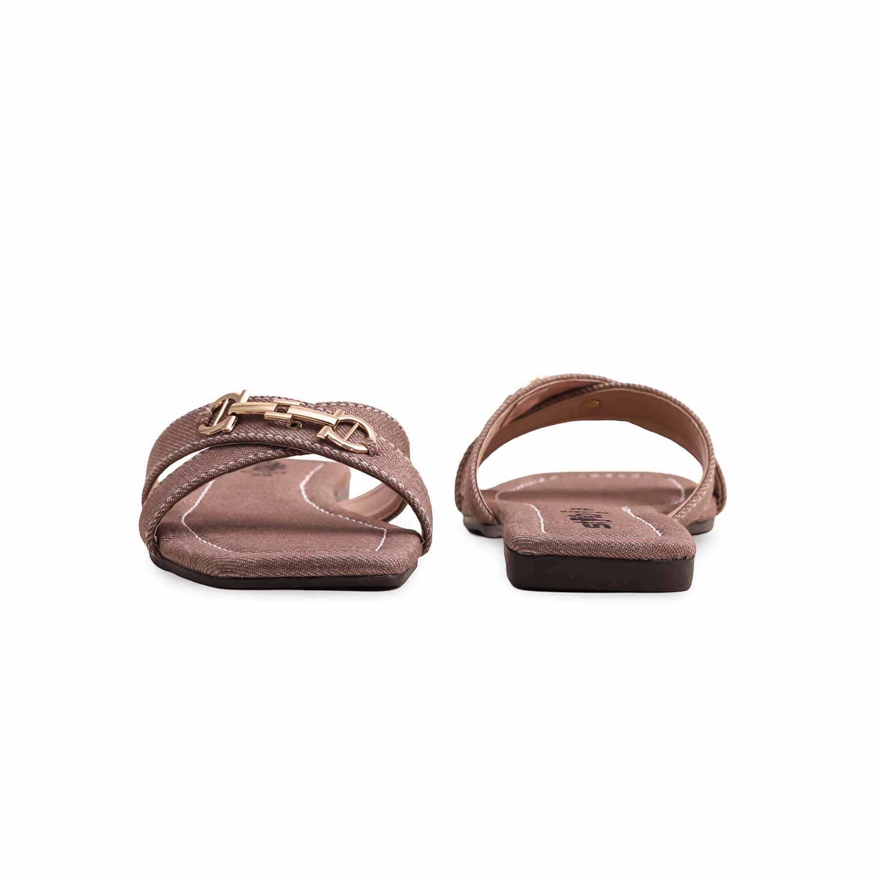 Brown Casual Slipper CL1878 Shoes To Wear With Business Casual