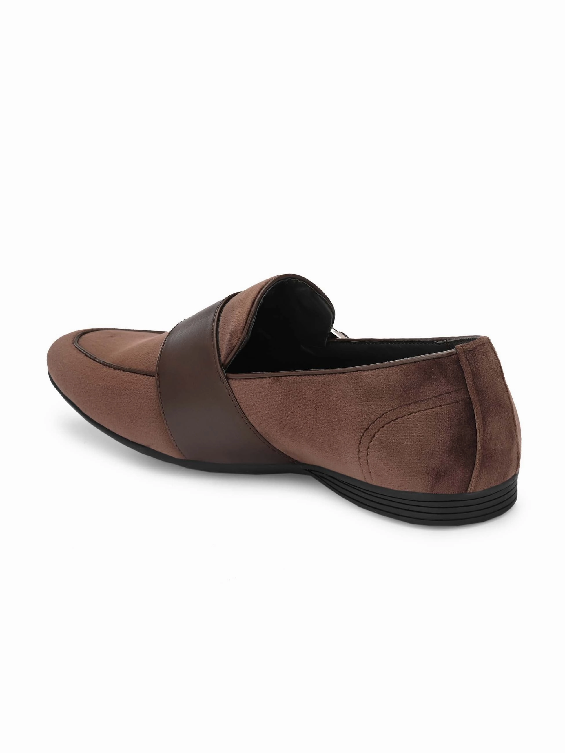 Steve Madden Loafers Brown Double Monk Leather Loafers