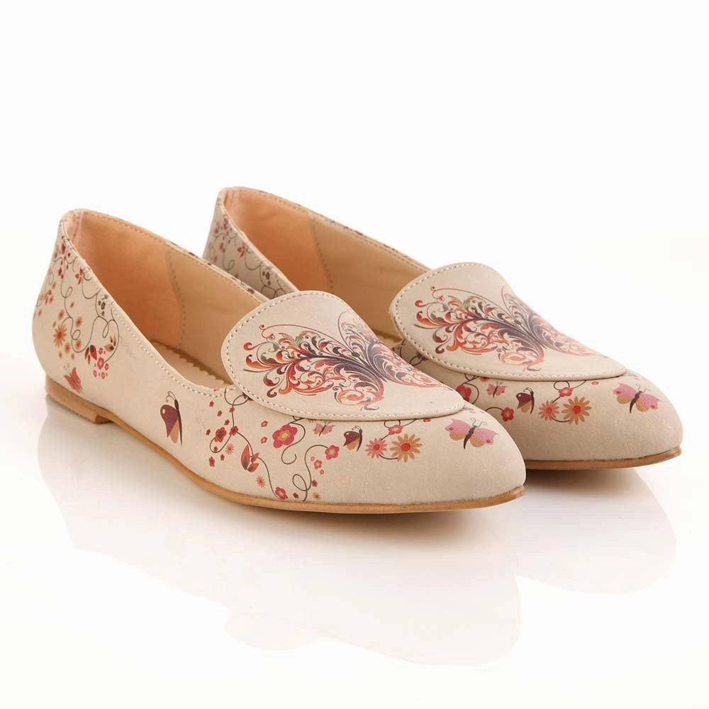 Flat Bike Shoes Butterfly Ballerinas Shoes OMR7207